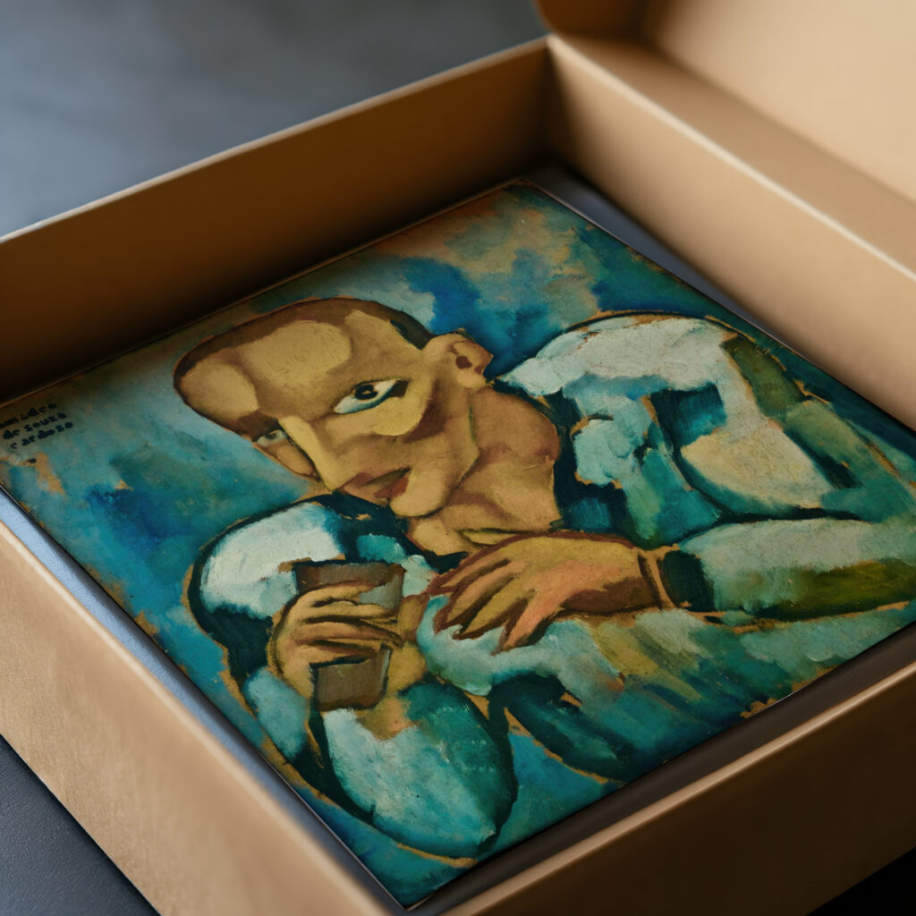 O Rata 1914 1915 Amadeo de Souza Cardoso video mockup