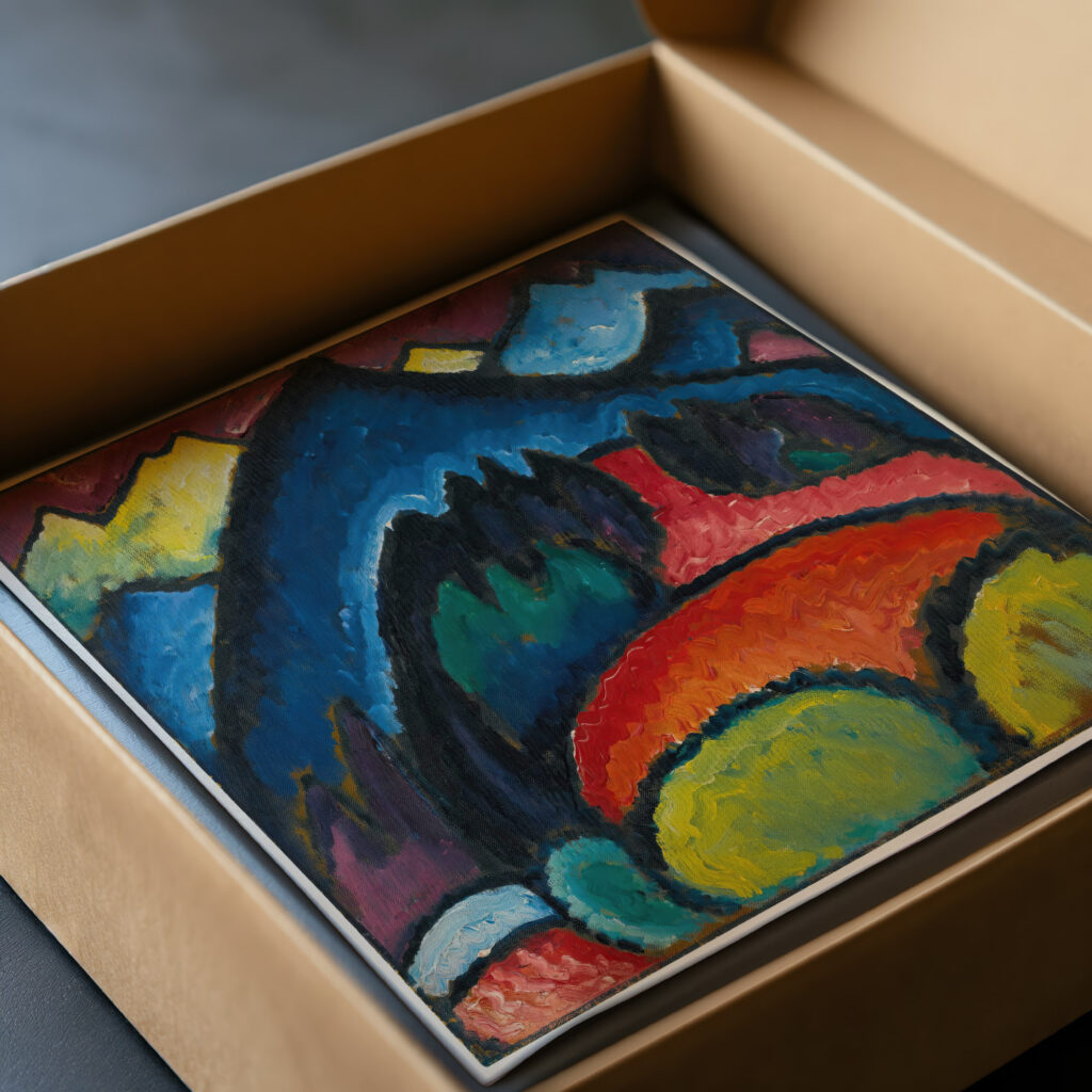 Oberstdorf Mountains 1912 Alexej von Jawlensky video mockup