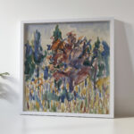 October Trees ca. 1914 Allen Tucker 5 mockup