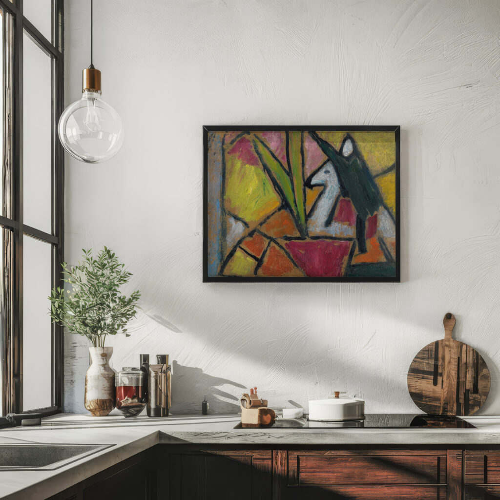 Ohne Titel 1908 Alexej von Jawlensky 6 mockup