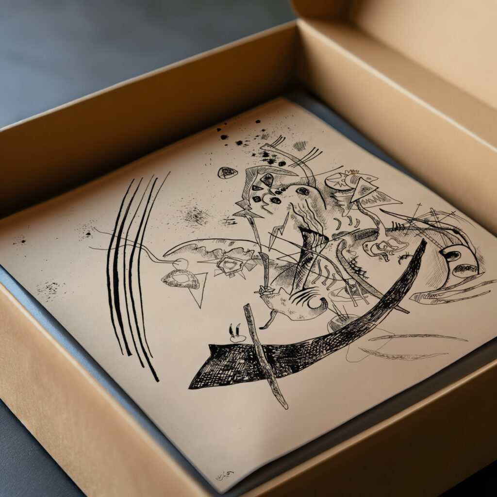 Ohne Titel 1919 Wassily Kandinsky video mockup