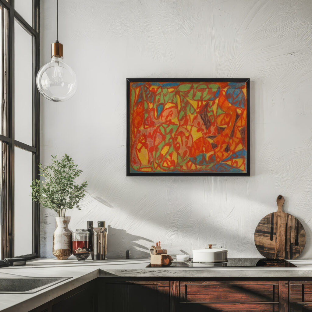 Ohne Titel 1930 Adolf Holzel 6 mockup
