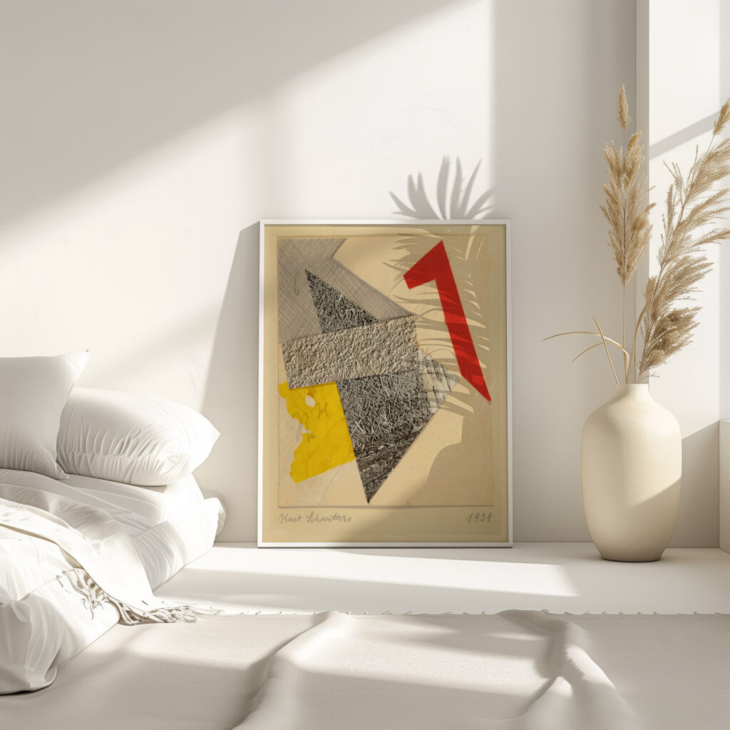 Ohne Titel 1931 Kurt Schwitters 4 mockup