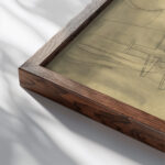 Ohne Titel 1941 Karl Wiener 1 close up dark wood mockup