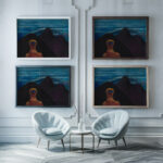 Ohne Titel 1941 Karl Wiener framed posters mockup
