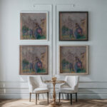 Ohne Titel 1947 Karl Wiener framed posters mockup