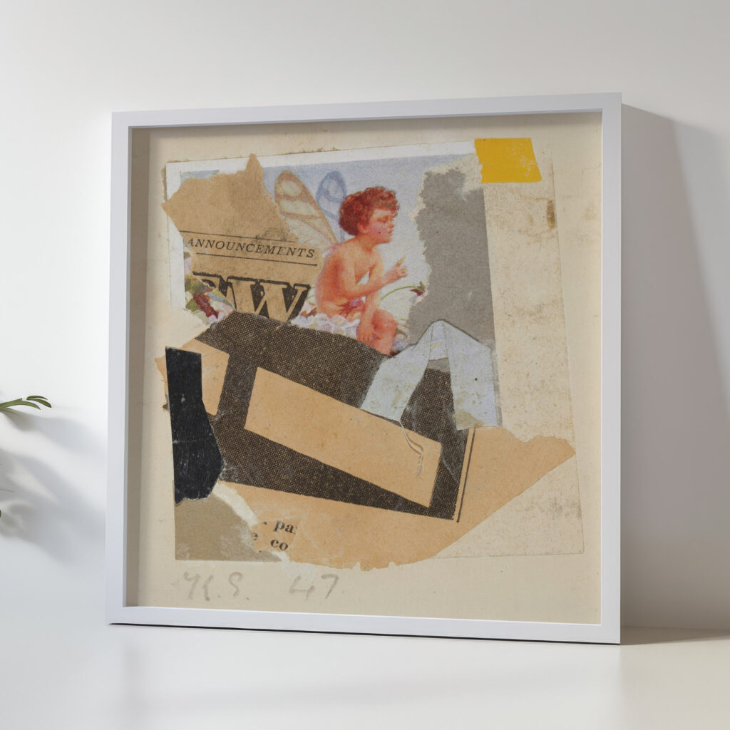 Ohne Titel Ankundigungen 1947 Kurt Schwitters 5 mockup