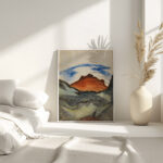 Ohne Titel Berglandschaft 1930 Fritz Stuckenberg 4 mockup