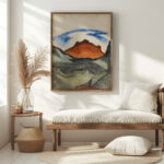 Ohne Titel Berglandschaft 1930 Fritz Stuckenberg 5 mockup