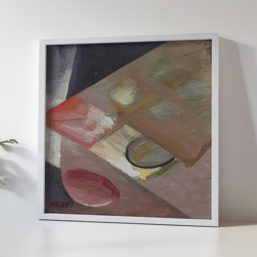 Ohne Titel Bild mit schiefer Ebene 1939 Kurt Schwitters 5 mockup
