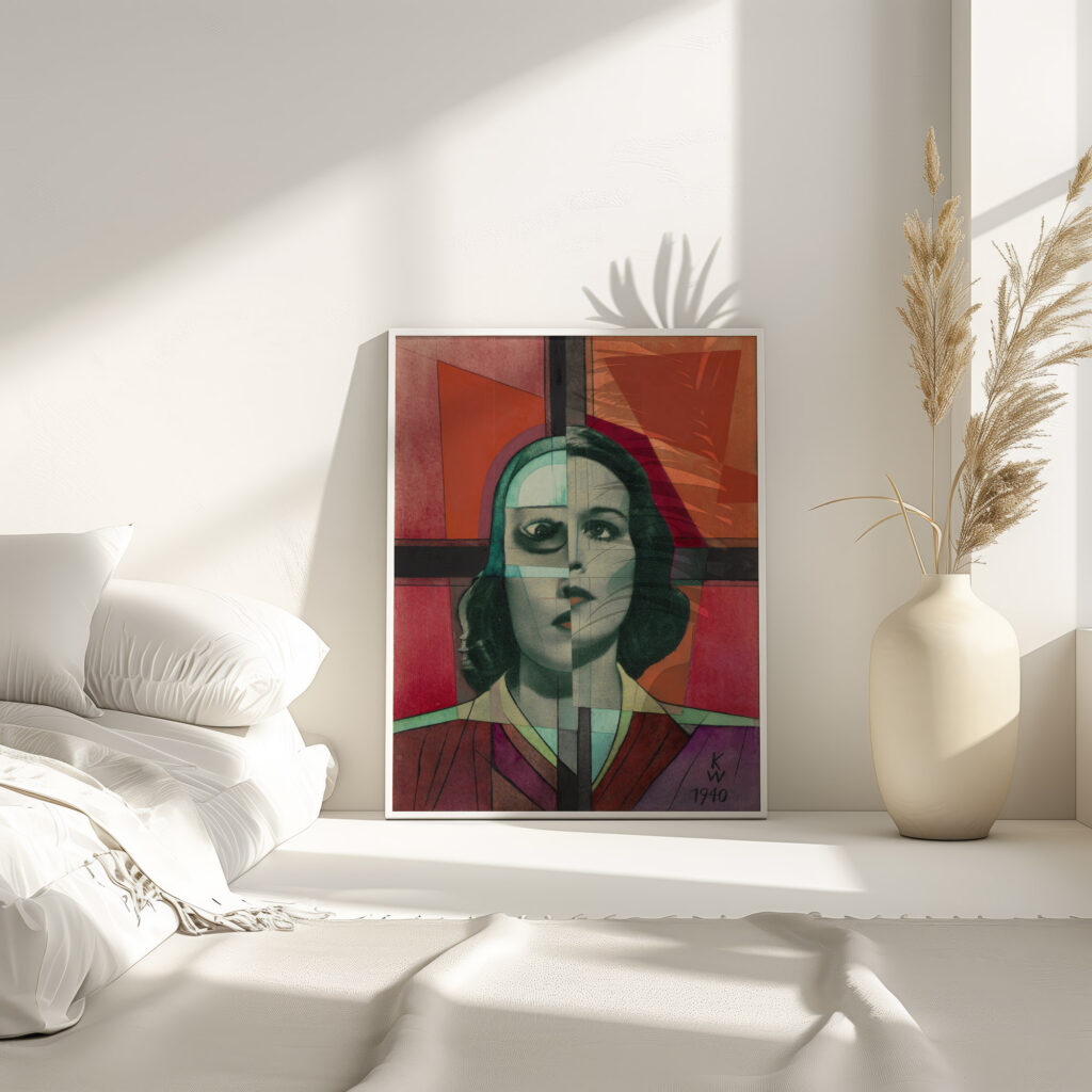 Ohne Titel Collage II aus ‘Die 150 Blatter 1940 Karl Wiener 4 mockup