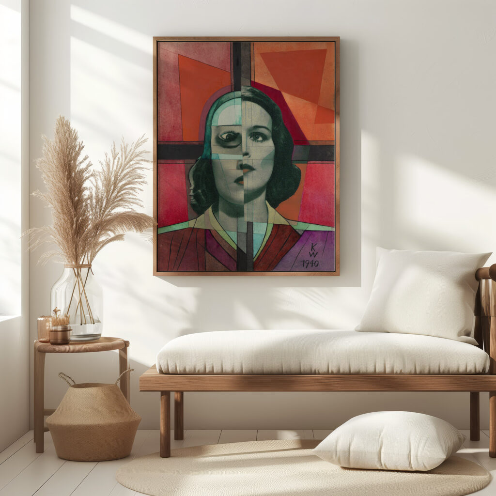 Ohne Titel Collage II aus ‘Die 150 Blatter 1940 Karl Wiener 5 mockup