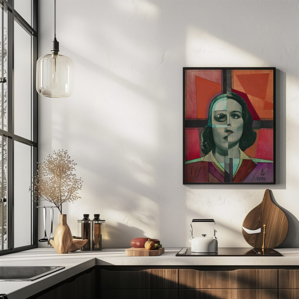 Ohne Titel Collage II aus ‘Die 150 Blatter 1940 Karl Wiener 6 mockup