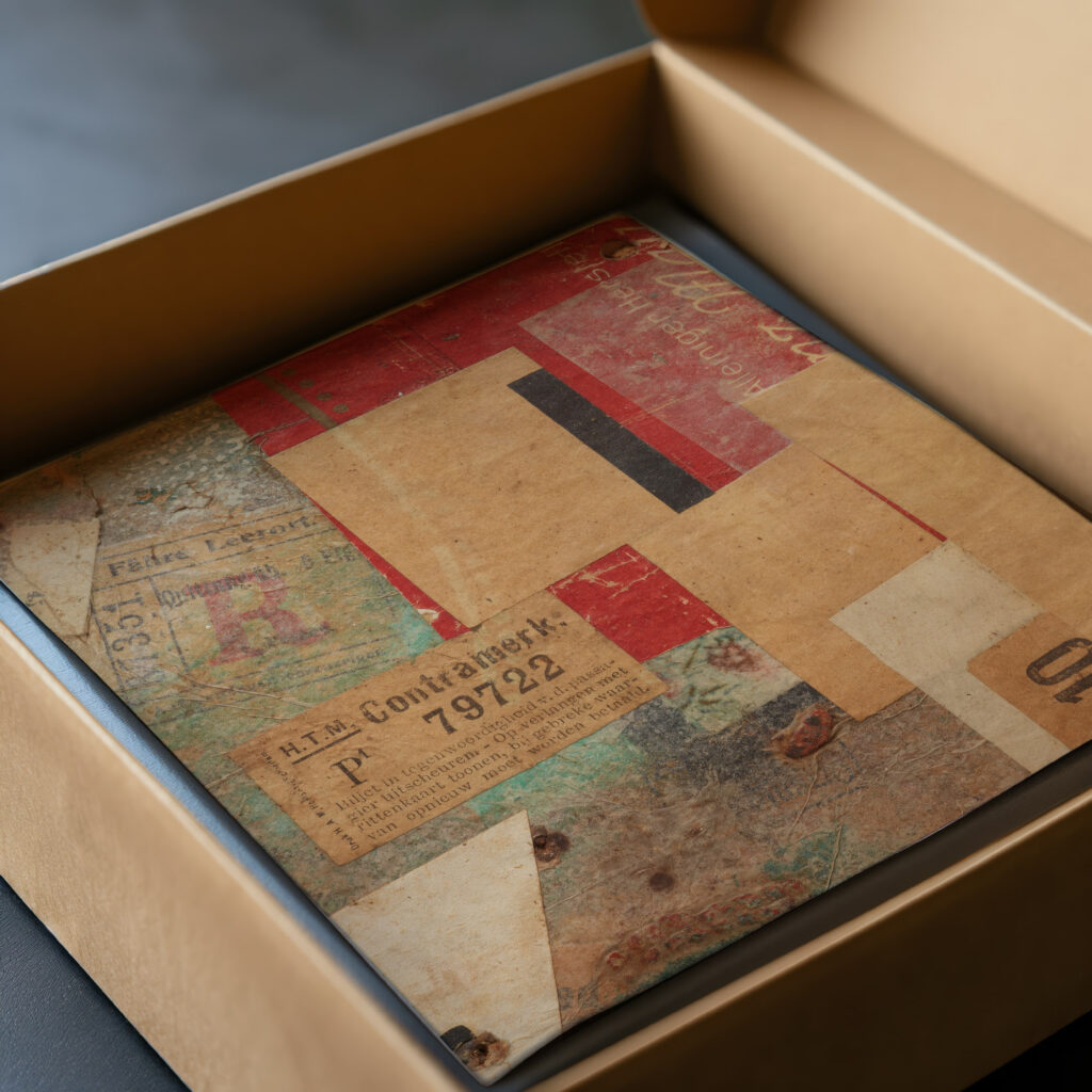 Ohne Titel Contramerk. 1923 Kurt Schwitters video mockup