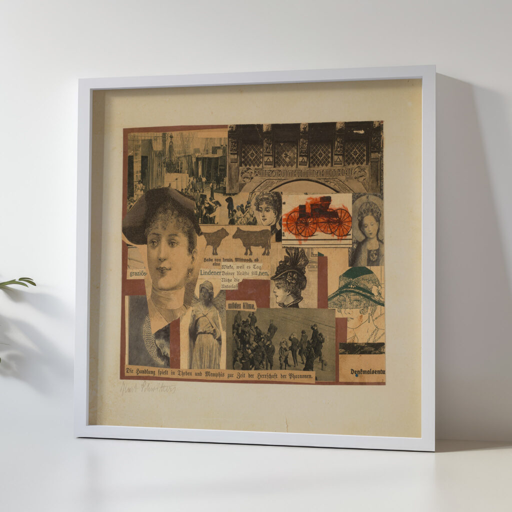 Ohne Titel Die Handlung spielt in Theben 1922 Kurt Schwitters 5 mockup