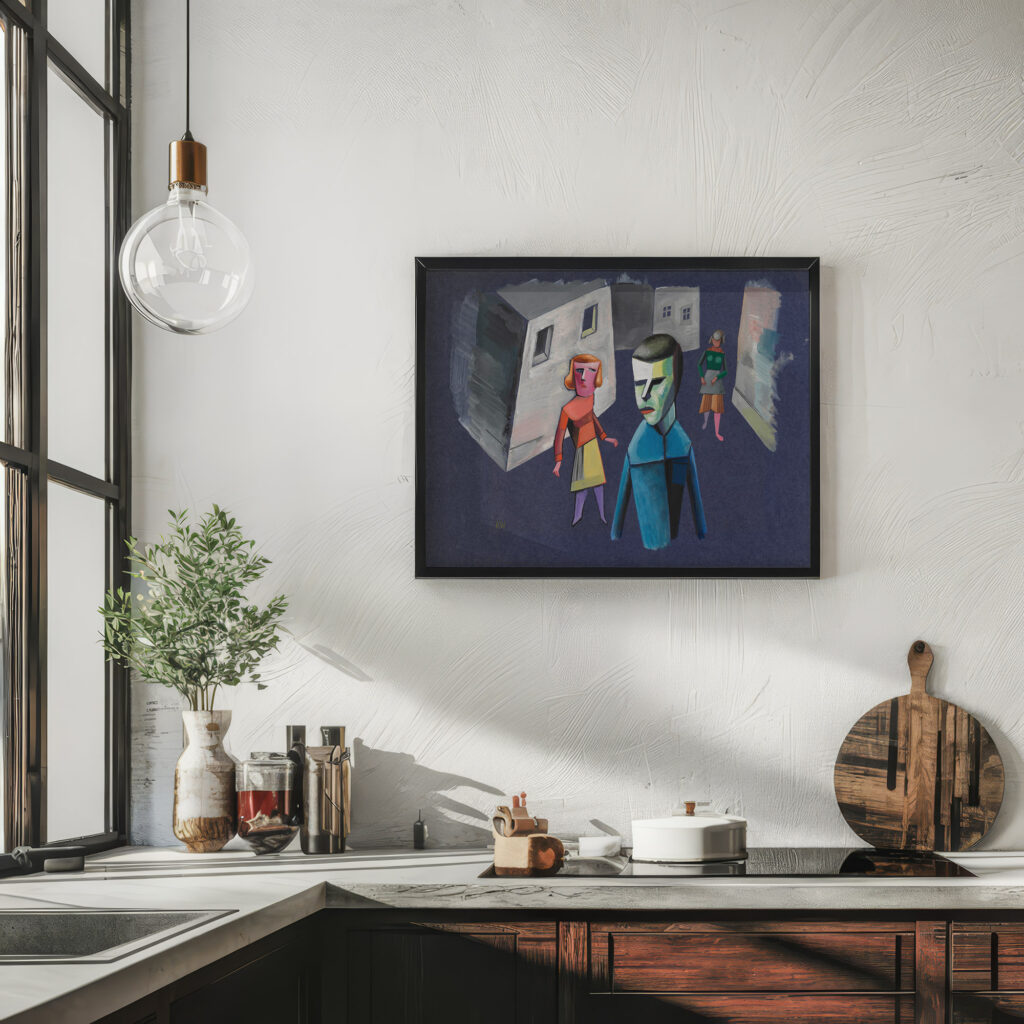 Ohne Titel Figurenstudie II around 1932 Karl Wiener 6 mockup