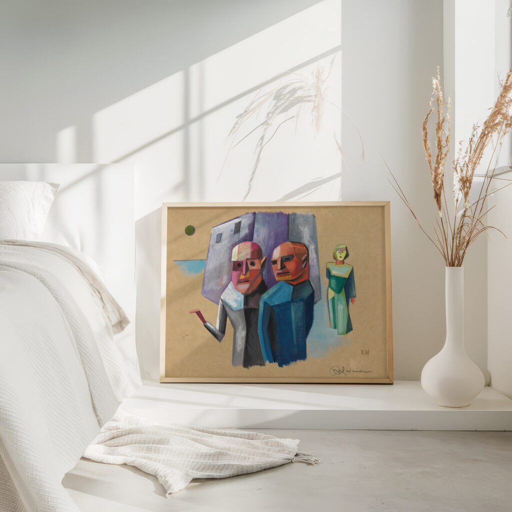 Ohne Titel Figurenstudie around 1932 Karl Wiener 4 mockup