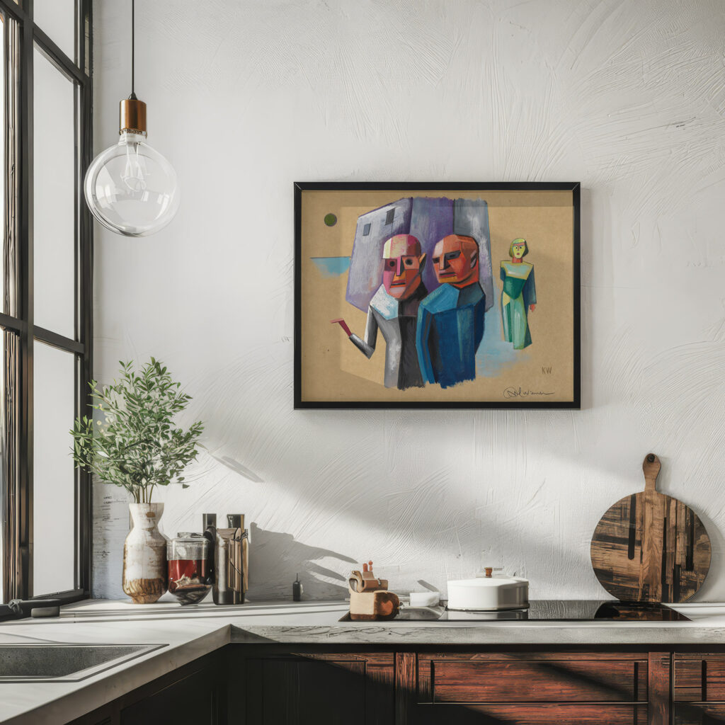 Ohne Titel Figurenstudie around 1932 Karl Wiener 6 mockup