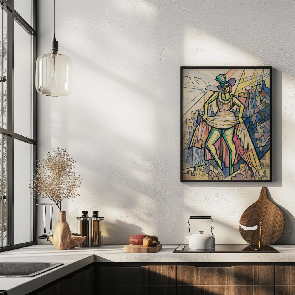 Ohne Titel Frauenfigur 1947 Karl Wiener 6 mockup