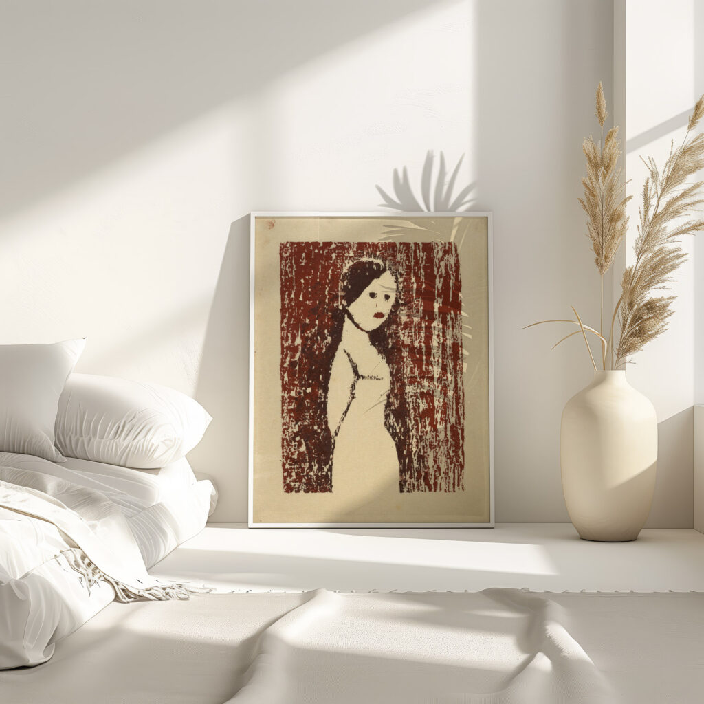 Ohne Titel Frauenfigur II around 1930 Karl Wiener 4 mockup
