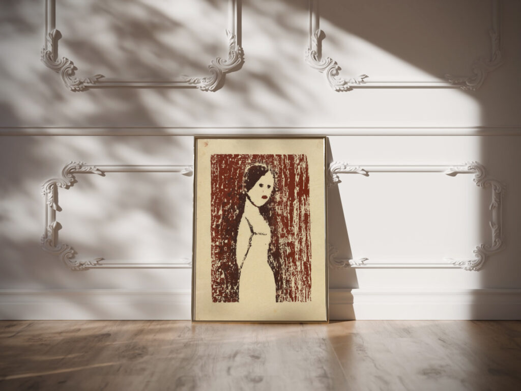 Ohne Titel Frauenfigur II around 1930 Karl Wiener video mockup