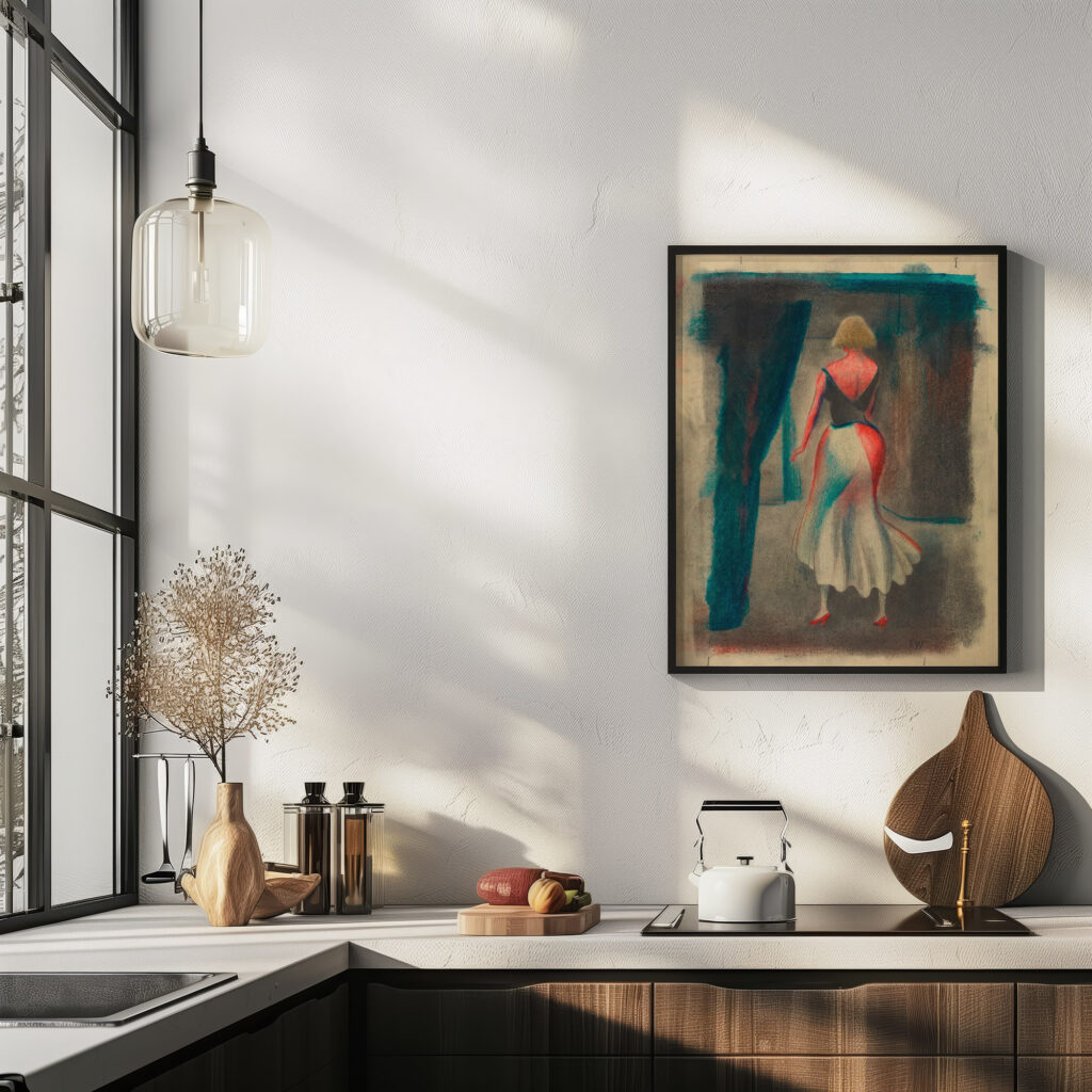 Ohne Titel Frauenfigur Ruckenansicht around 1928 Karl Wiener 6 mockup