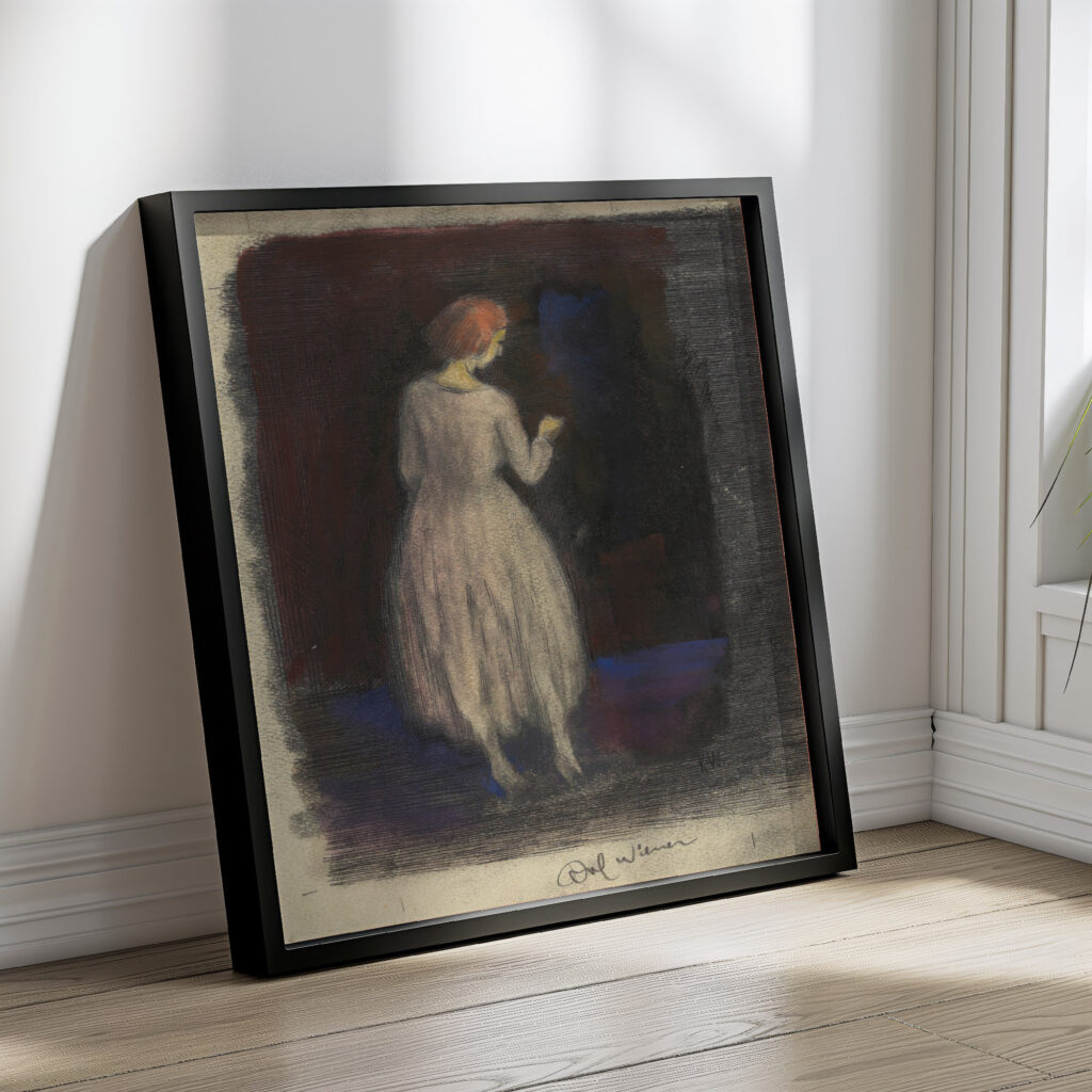 Ohne Titel Frauenfigur around 1928 Karl Wiener 4 mockup