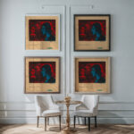 Ohne Titel Frauenportrat around 1930 Karl Wiener framed posters mockup