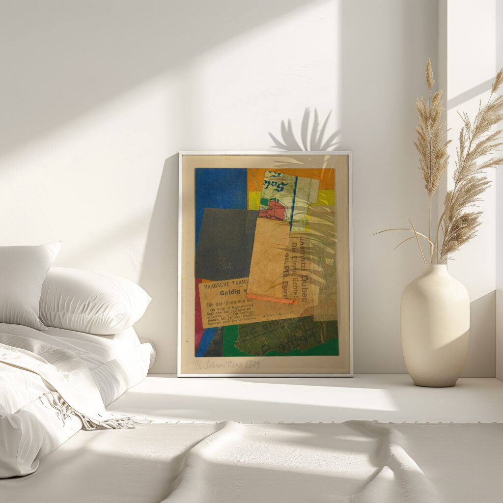 Ohne Titel Geldig 1929 Kurt Schwitters 4 mockup Ohne Titel Geldig 1929 Kurt Schwitters 4 mockup