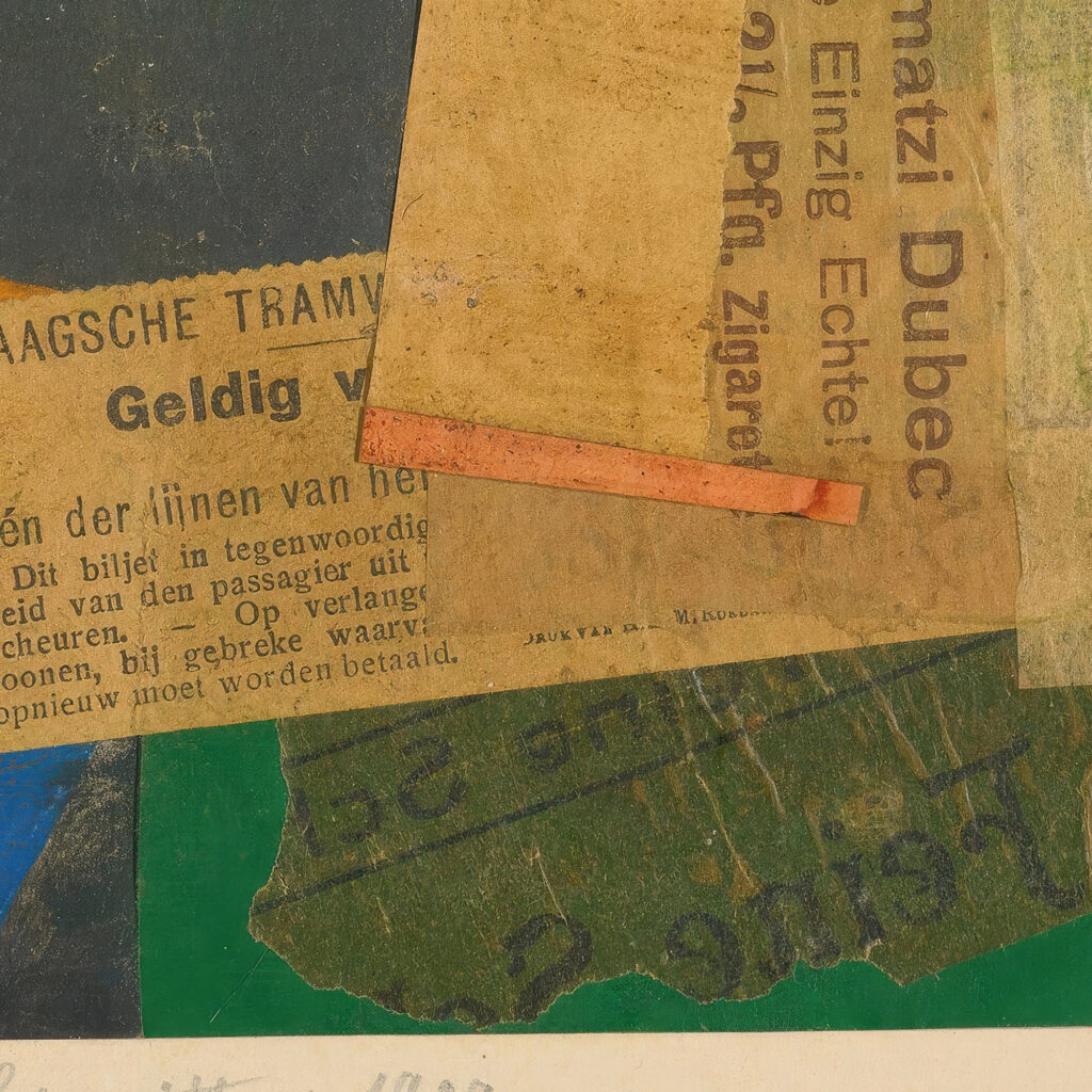 Ohne Titel Geldig 1929 Kurt Schwitters 8 mockup