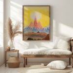 Ohne Titel Gipfelmotiv 1927 Fritz Stuckenberg 5 mockup