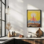 Ohne Titel Gipfelmotiv 1927 Fritz Stuckenberg 6 mockup