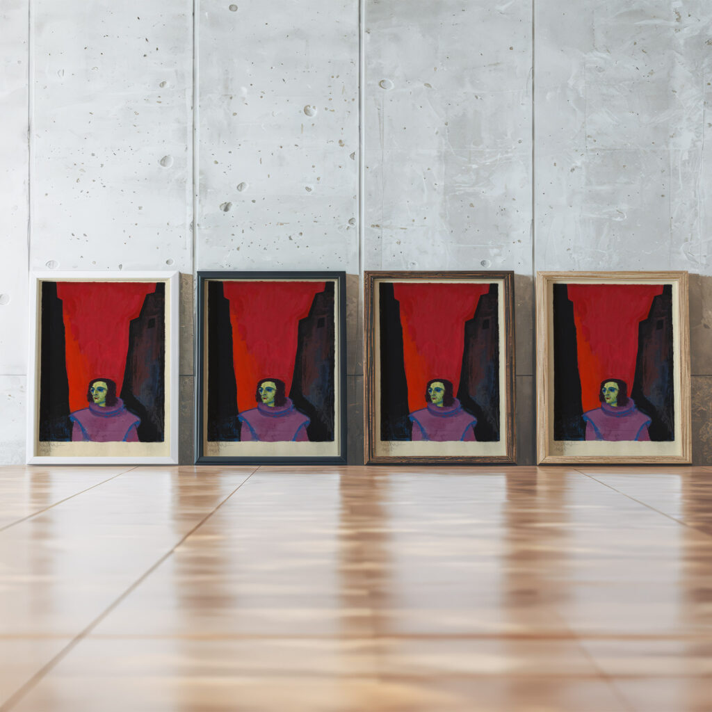 Ohne Titel II 1943 Karl Wiener framed posters mockup