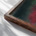 Ohne Titel III 1942 Karl Wiener close up dark wood mockup