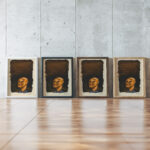 Ohne Titel III around 1932 Karl Wiener framed posters mockup