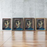 Ohne Titel IV around 1932 Karl Wiener framed posters mockup