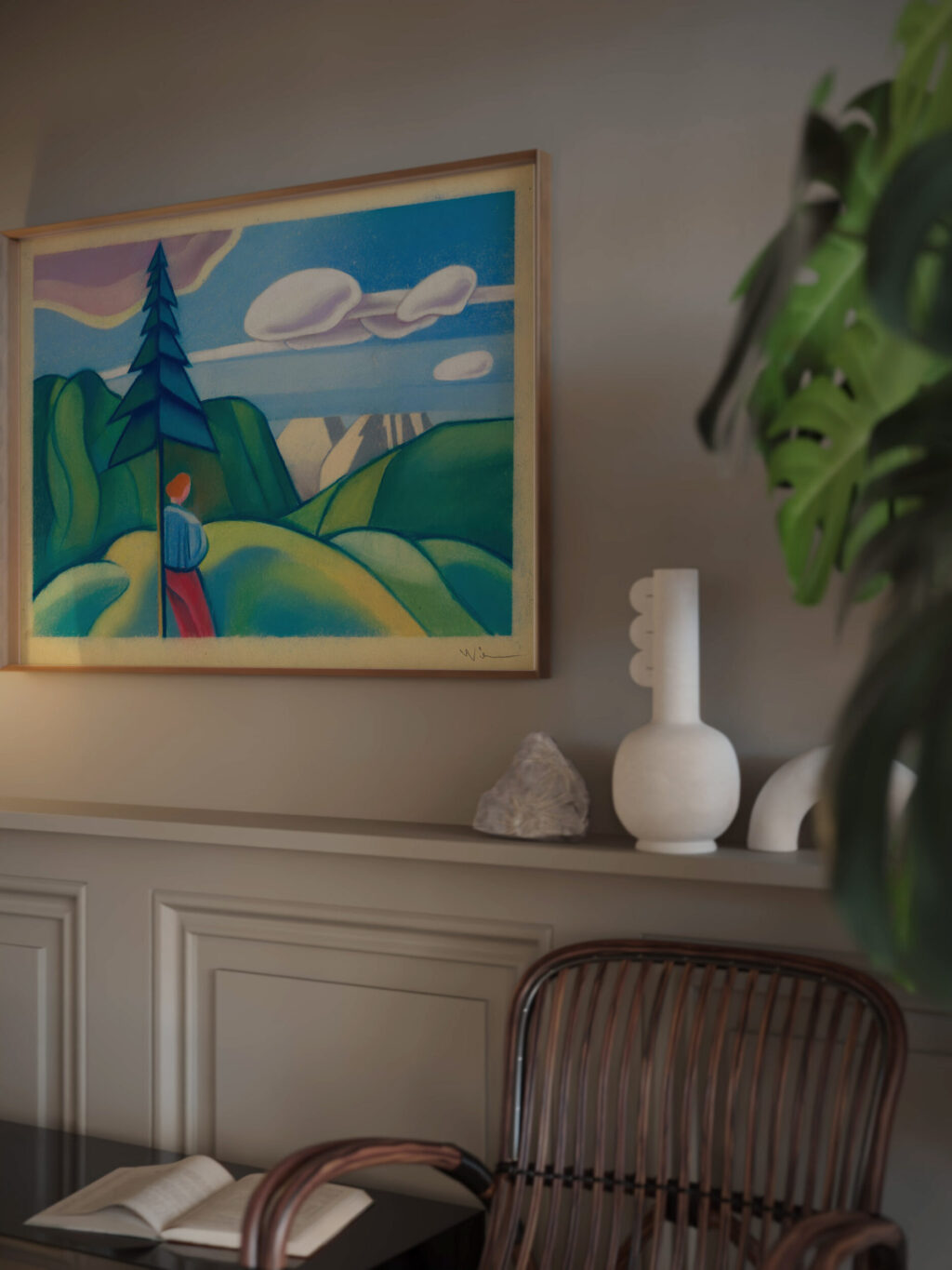 Ohne Titel IV around 1940 Karl Wiener video mockup