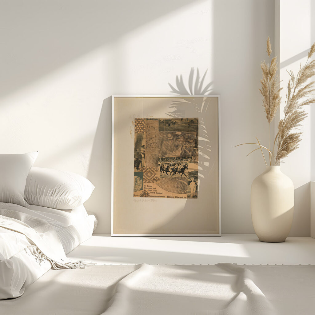 Ohne Titel Koning Eduard in 1922 Kurt Schwitters 4 mockup