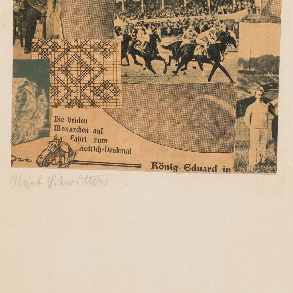 Ohne Titel Koning Eduard in 1922 Kurt Schwitters 8 mockup