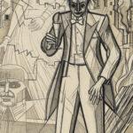 Ohne Titel Kriegsgroteske around 1941 Karl Wiener 8 mockup