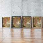 Ohne Titel Pino Antoni 1933 34 Kurt Schwitters framed posters mockup