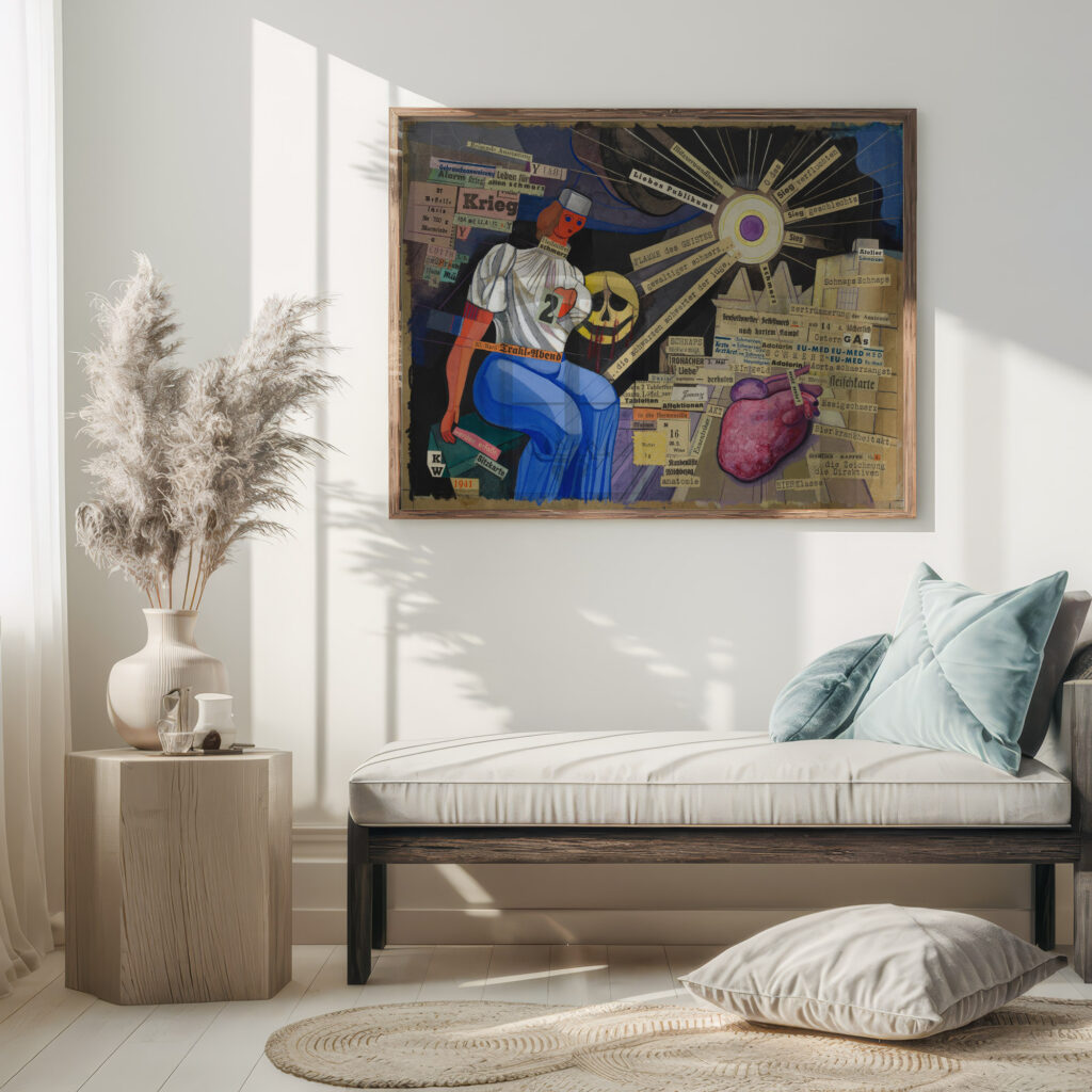 Ohne Titel Schmerz 1941 Karl Wiener 5 mockup