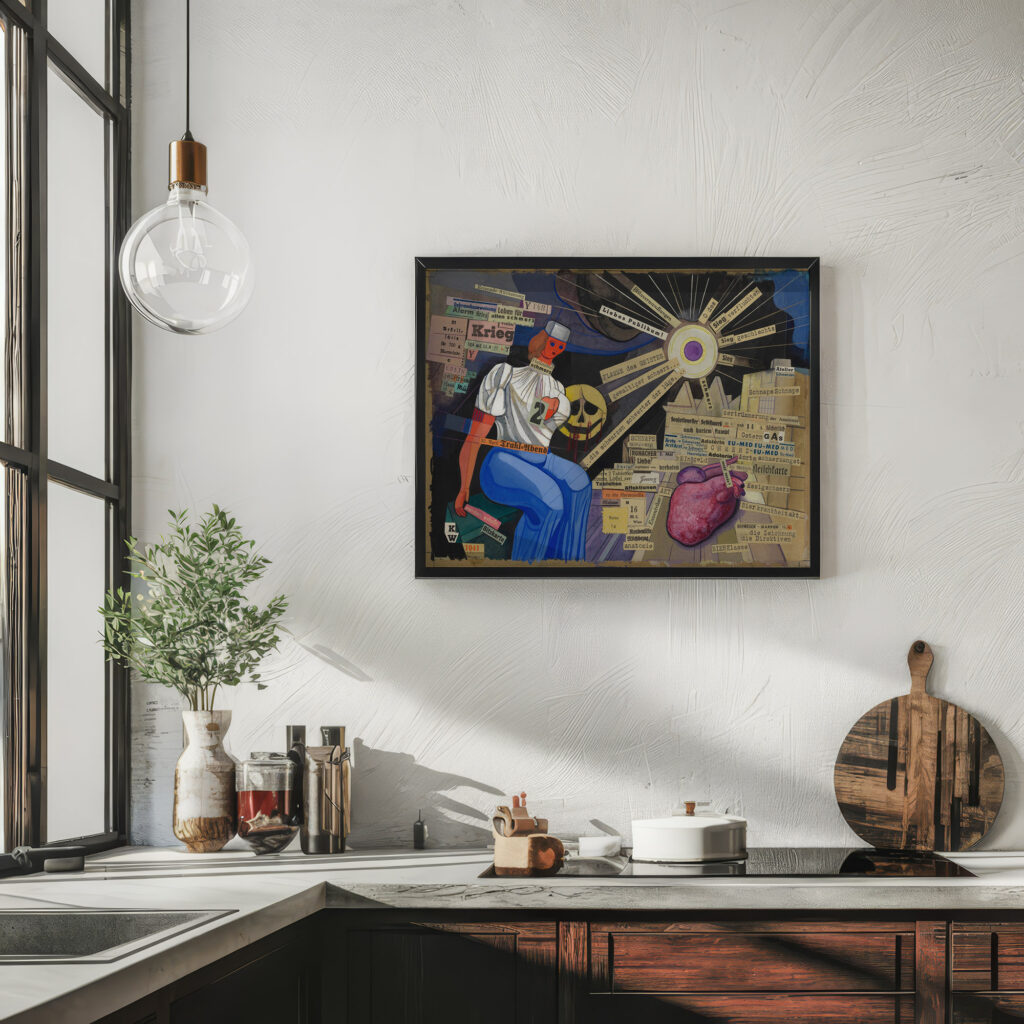 Ohne Titel Schmerz 1941 Karl Wiener 6 mockup