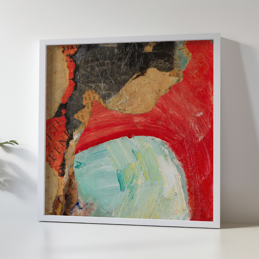 Ohne Titel VENI. Merzzeichnung 1944 Kurt Schwitters 5 mockup