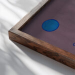 Ohne Titel VI 1942 Karl Wiener close up dark wood mockup