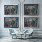 Ohne Titel VI around 1940 Karl Wiener 1 framed posters mockup