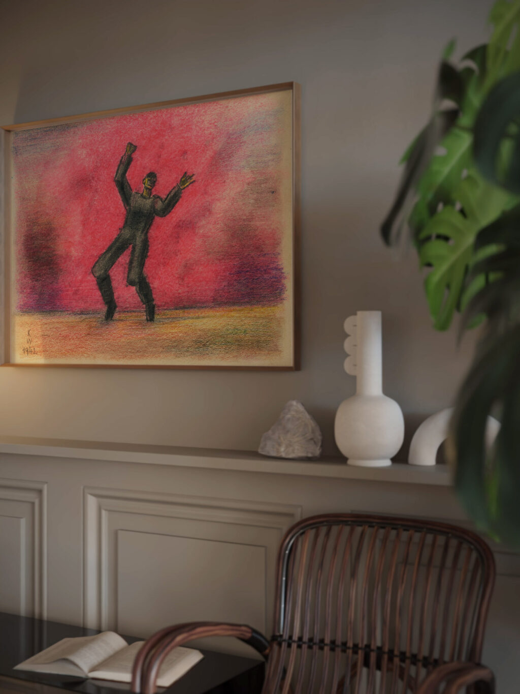 Ohne Titel VIII 1942 Karl Wiener video mockup