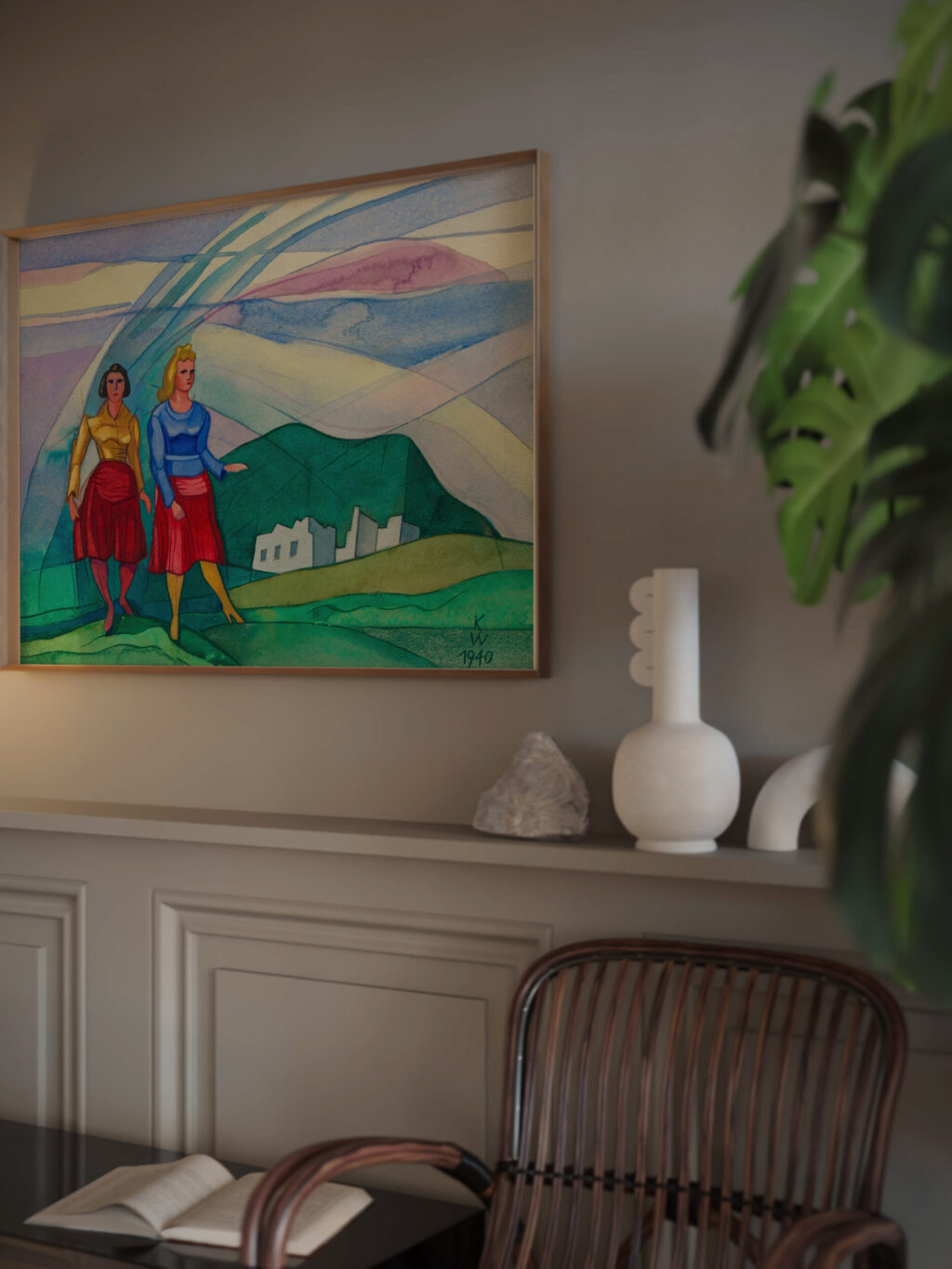 Ohne Titel aus ‘Die 150 Blatter IX 1940 Karl Wiener video mockup