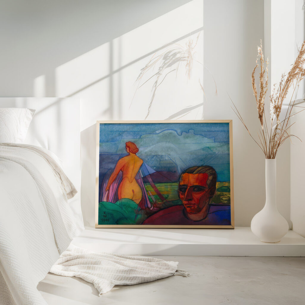 Ohne Titel aus ‘Die 150 Blatter X 1940 Karl Wiener 4 mockup