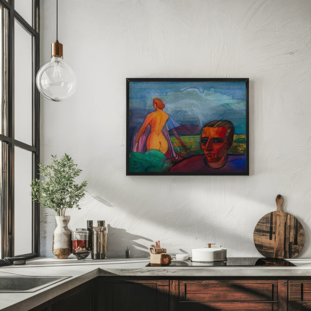 Ohne Titel aus ‘Die 150 Blatter X 1940 Karl Wiener 6 mockup